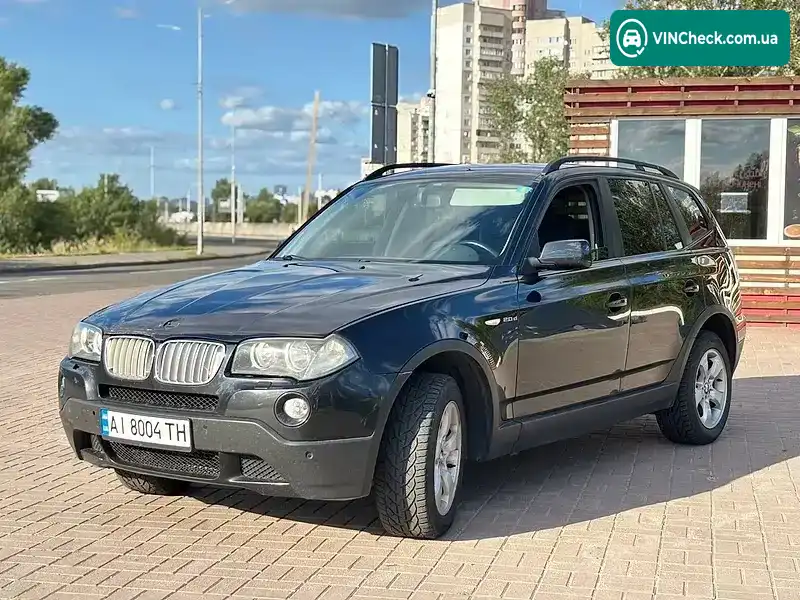BMW X3 2008, фото з оголошення 1 з 7, VIN WBAPE11030WJ51638