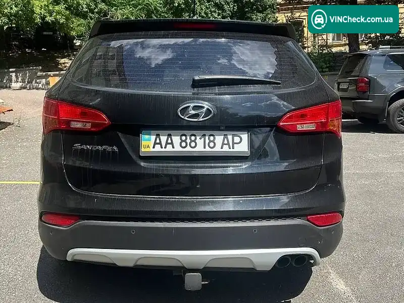 Hyundai Santa FE 2013, фото з оголошення 2 з 9, VIN KMHST81CBDU109634