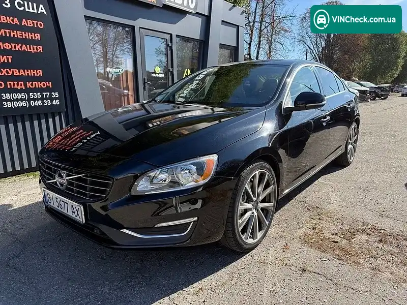 Volvo S60 2017, фото з оголошення 2 з 20, VIN LYV402TK0JB162905