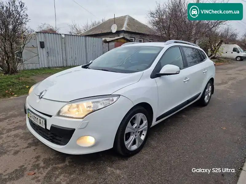 Renault Megane 2011, фото з оголошення 1 з 16, VIN VF1KZ140648809644