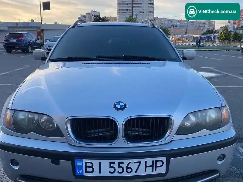 BMW 3 Series 2002, фото з оголошення 1 з 20, VIN WBAAX51050PD38416