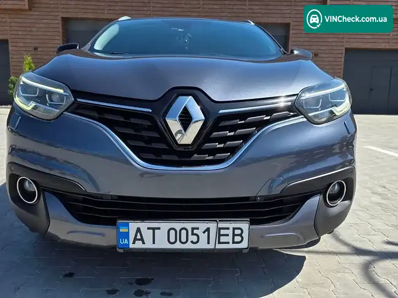 Renault Kadjar 2016, фото з оголошення 2 з 20, VIN VF1RFE00354678288