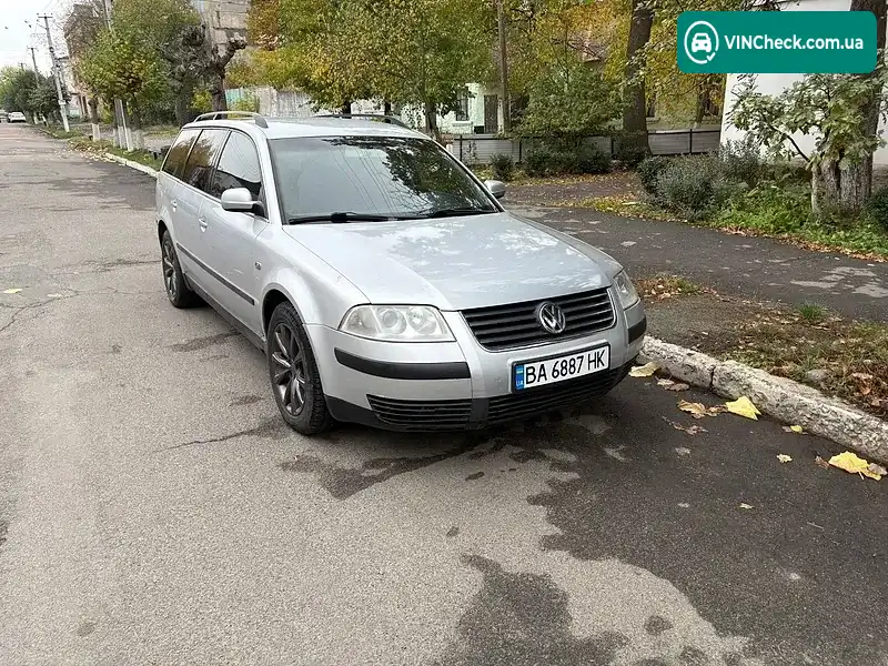 Volkswagen Passat 2001, фото з оголошення 2 з 9, VIN WVWZZZ3BZ1E217682
