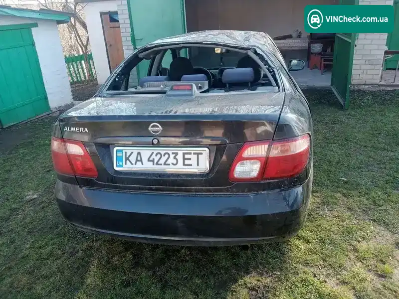 Nissan Almera 2005, фото з оголошення 1 з 9, VIN SJNBBAN16U2657014