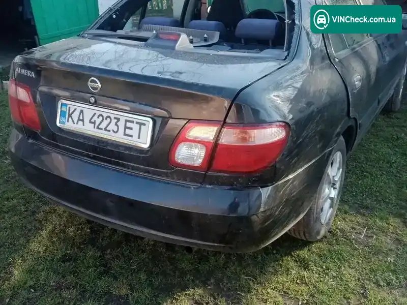 Nissan Almera 2005, фото з оголошення 2 з 9, VIN SJNBBAN16U2657014