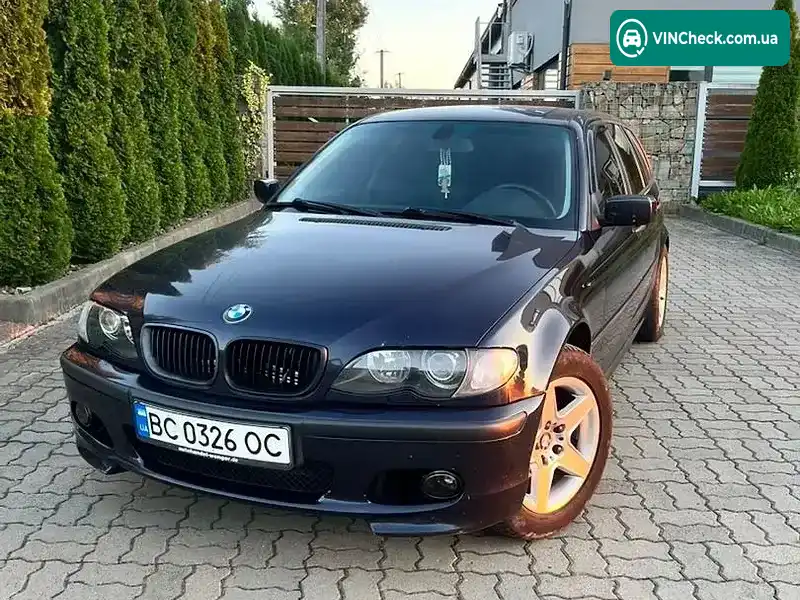 BMW 3 Series 2002, фото з оголошення 1 з 20, VIN WBAAX51060PD36142