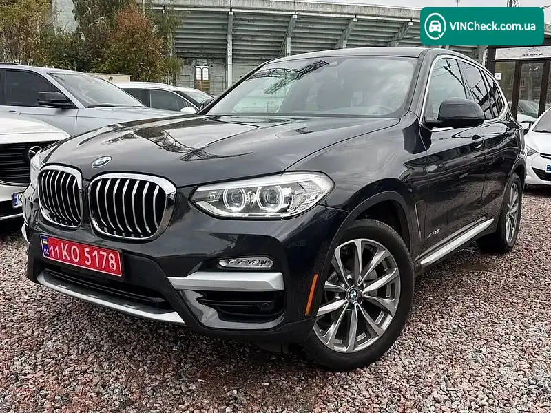 BMW X3 2018, фото з оголошення 1 з 20, VIN 5UXTR9C52JLC73957