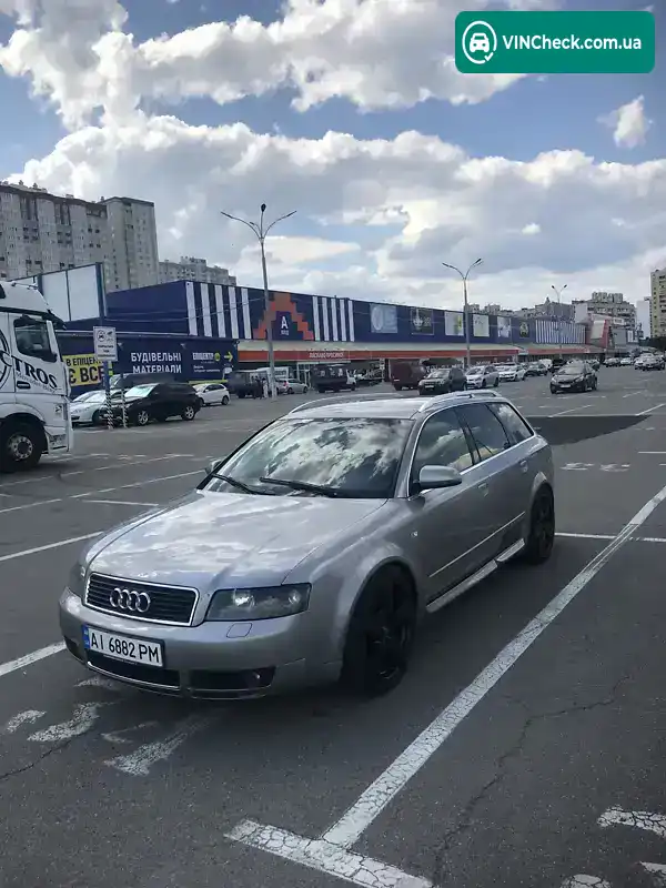 Audi A4 2003, фото з оголошення 2 з 19, VIN WAUZZZ8E54A178128