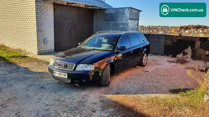 Audi A6 2004, фото з оголошення, VIN WAUZZZ4B94N079283