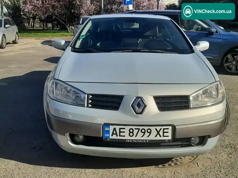 Renault Megane 2004, фото з оголошення 2 з 21, VIN VF1EM0U0A31107470