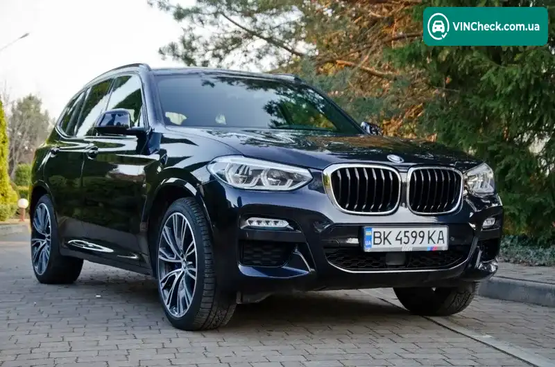 BMW X3 2018, фото з оголошення 1 з 20, VIN WBATX710XJLB52755