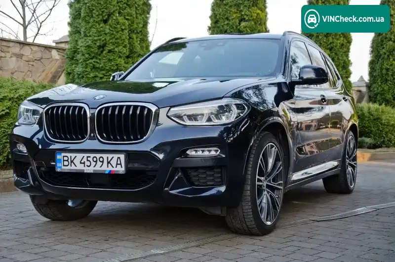 BMW X3 2018, фото з оголошення 2 з 20, VIN WBATX710XJLB52755