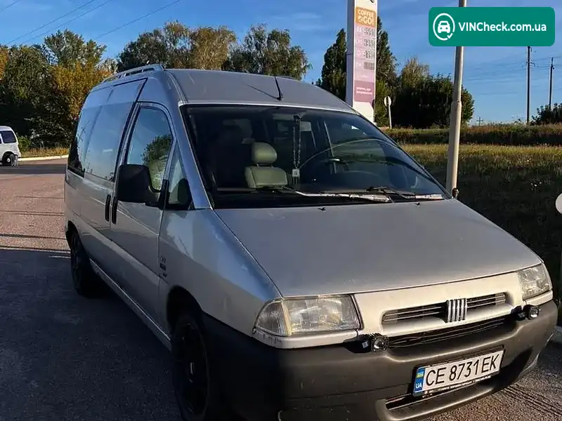 Fiat Scudo 2001, фото з оголошення 1 з 13, VIN ZFA22000012762910
