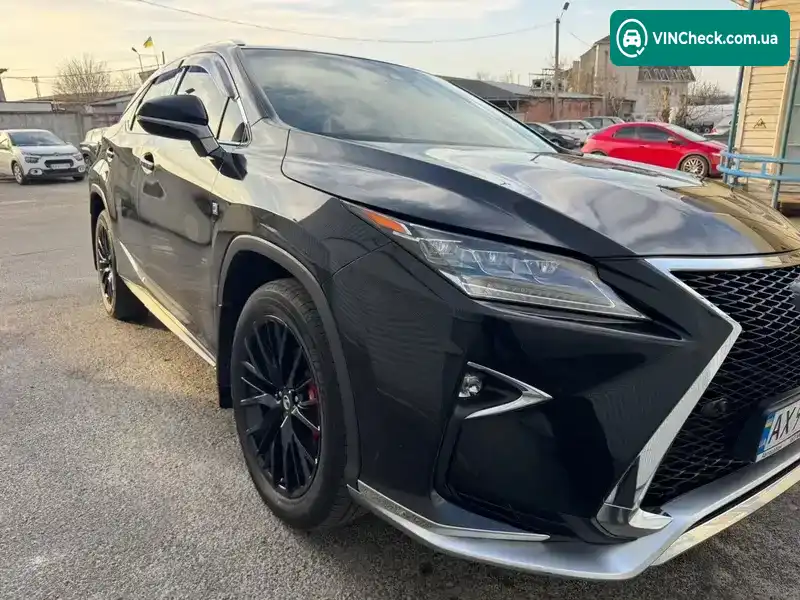 Lexus RX 2017, фото з оголошення 1 з 13, VIN 2T2BZMCA0HC096252