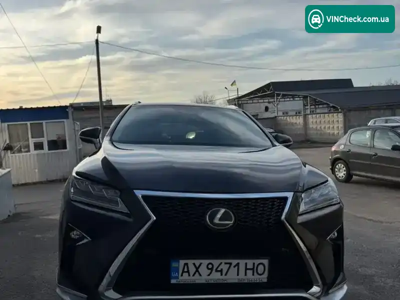 Lexus RX 2017, фото з оголошення 2 з 13, VIN 2T2BZMCA0HC096252