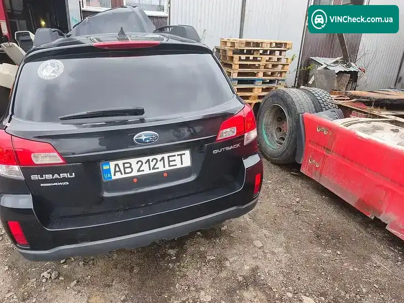 Subaru Outback 2011, фото з оголошення 1 з 9, VIN 4S4BRCKC1B3432794