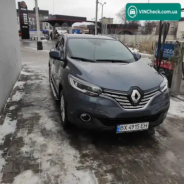 Renault Kadjar 2017, фото з оголошення 1 з 20, VIN VF1RFE00059206651