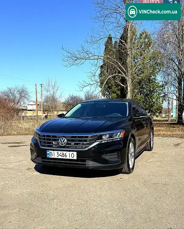 Volkswagen Passat 2020, фото з оголошення 1 з 18, VIN 1VWAA7A33MC000952