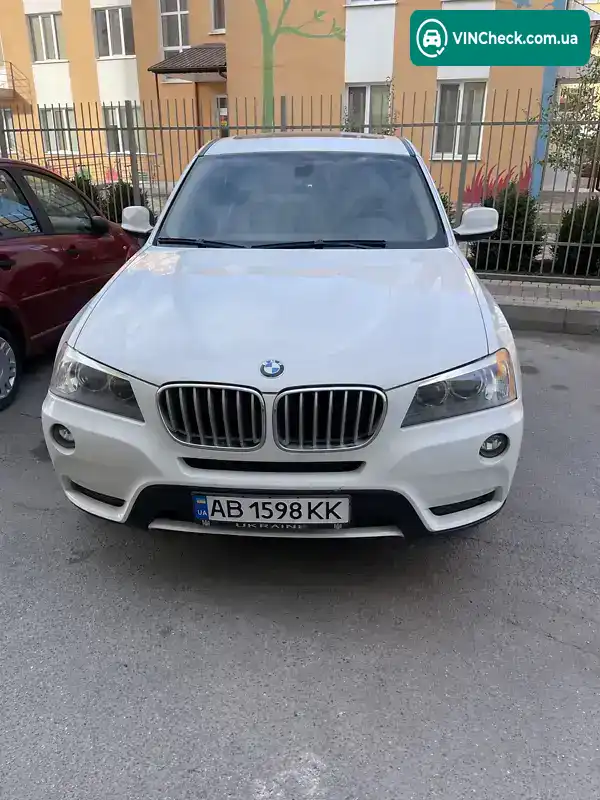 BMW X3 2014, фото з оголошення 1 з 17, VIN 5UXWX9C5XE0D33753