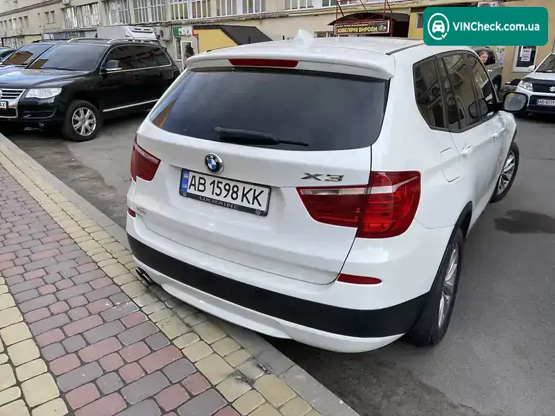 BMW X3 2014, фото з оголошення 2 з 17, VIN 5UXWX9C5XE0D33753