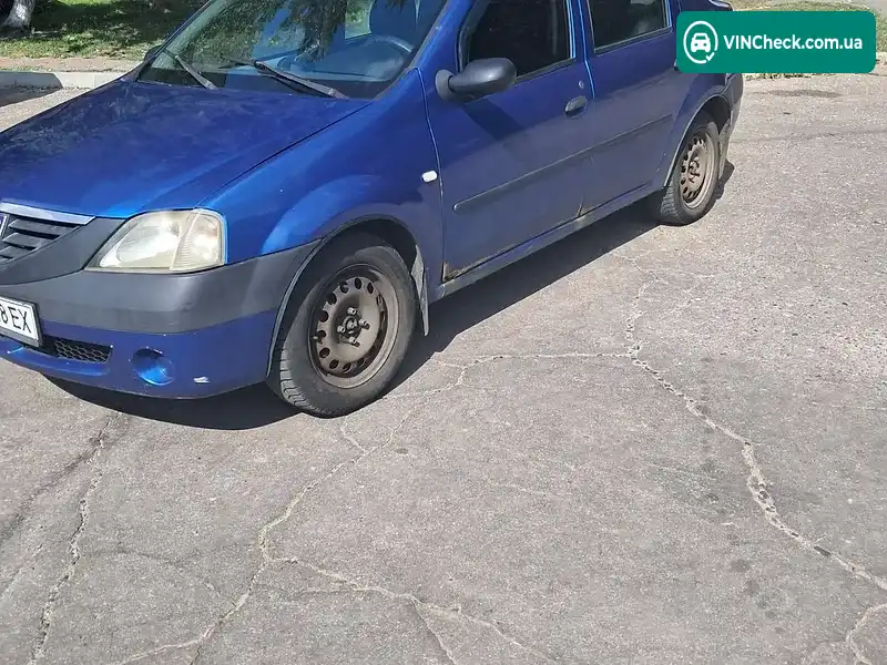 Dacia Logan 2006, фото з оголошення 1 з 9, VIN UU1LSDAGH36854313