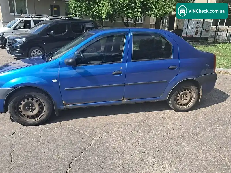 Dacia Logan 2006, фото з оголошення 2 з 9, VIN UU1LSDAGH36854313