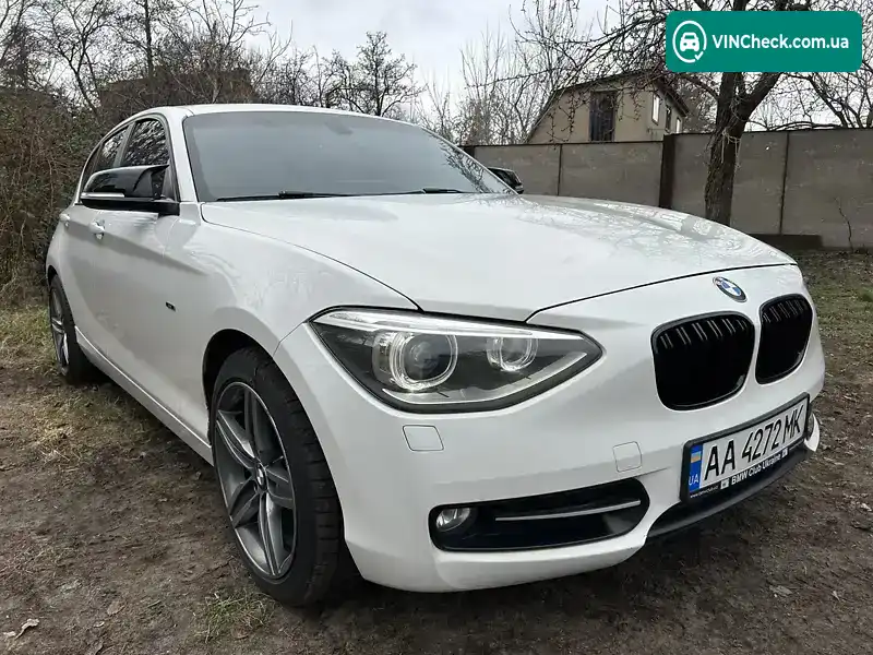 BMW 1 Series 2012, фото з оголошення 1 з 21, VIN WBA1A11050J143071