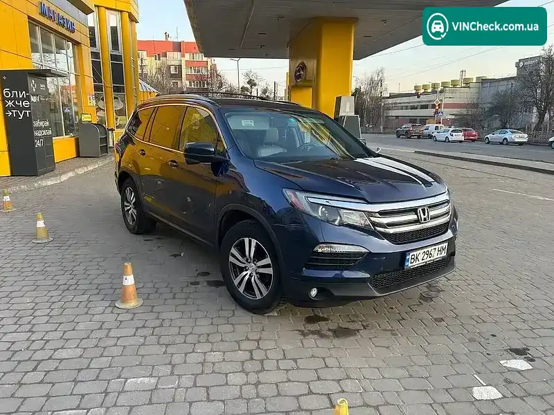 Honda Pilot 2015, фото з оголошення 2 з 20, VIN 5FNYF6H55GB052031