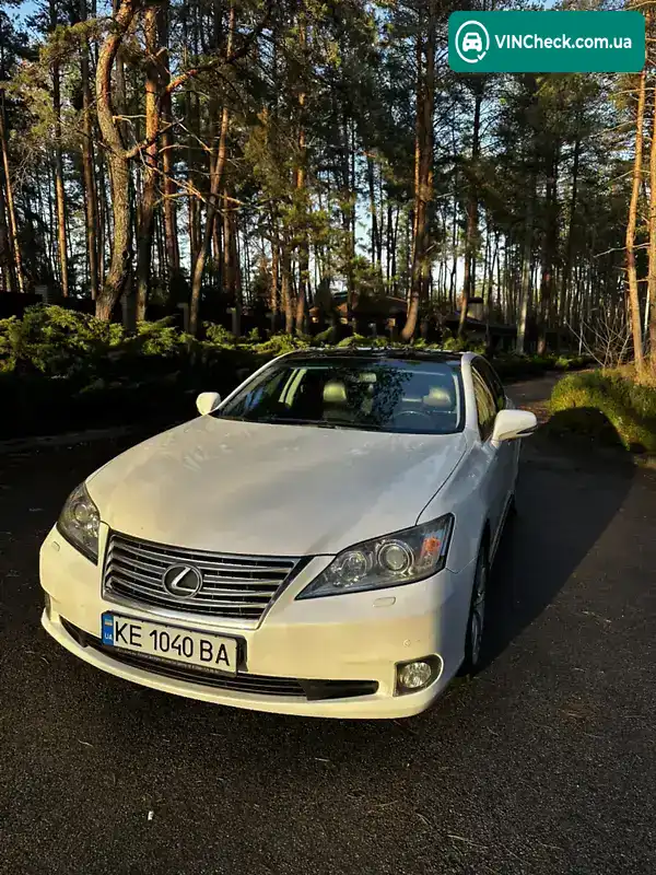 Lexus ES 2011, фото з оголошення 1 з 17, VIN JTHBJ46G702445565