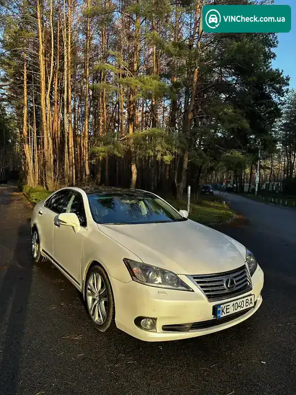 Lexus ES 2011, фото з оголошення 2 з 17, VIN JTHBJ46G702445565