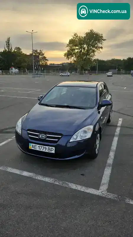Kia Ceed 2008, фото з оголошення 2 з 20, VIN Y6LFF24229L007730