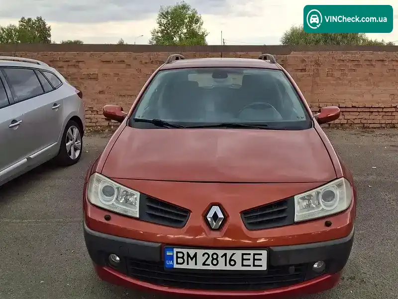 Renault Megane 2006, фото з оголошення 1 з 18, VIN VF1KM1R0H35791455