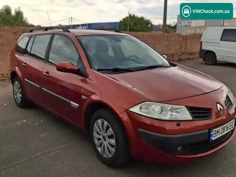 Renault Megane 2006, фото з оголошення 2 з 18, VIN VF1KM1R0H35791455