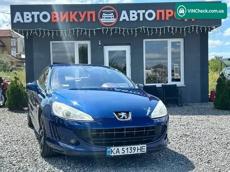 Peugeot 407 2006, фото з оголошення 2 з 8, VIN VF36JUHZJ21440505