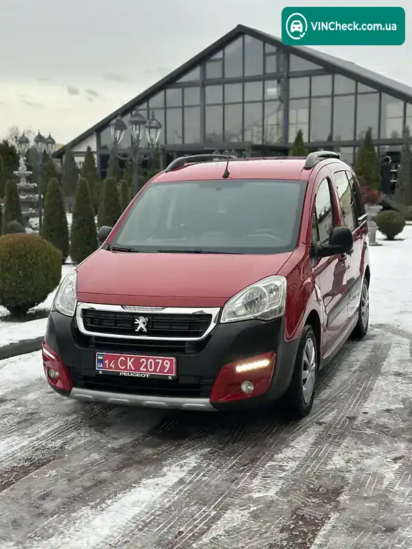 Peugeot Partner 2018, фото з оголошення 1 з 20, VIN VF37JBHY6HJ888582