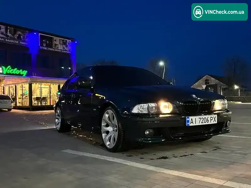 BMW 5 Series 1999, фото з оголошення 1 з 10, VIN WBADL810X0GJ66522