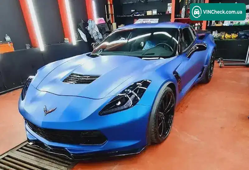Chevrolet Corvette 2018, фото з оголошення 2 з 12, VIN 1G1YY2D74K5101278