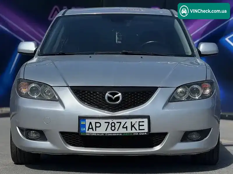 Mazda 3 2006, фото з оголошення 2 з 9, VIN JMZBK12Z271384035
