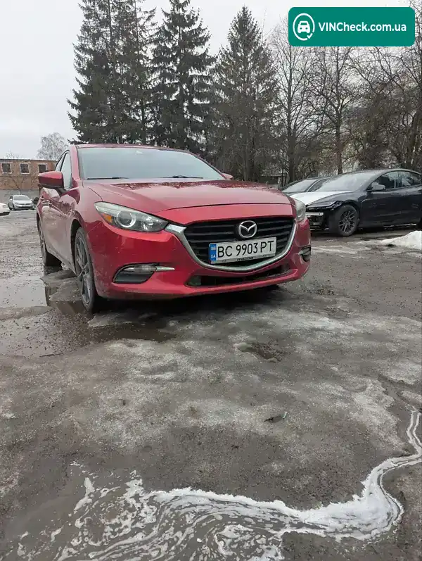 Mazda 3 2017, фото з оголошення 2 з 11, VIN 3MZBN1V32JM188597