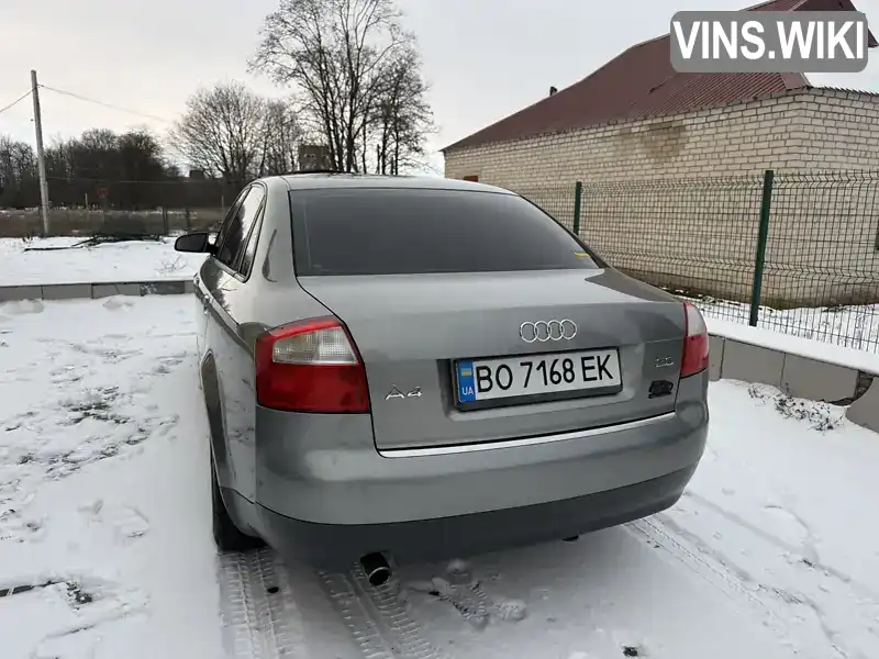 Audi A4 2002, фото з оголошення 1 з 21, VIN WAUZZZ8E63A108328
