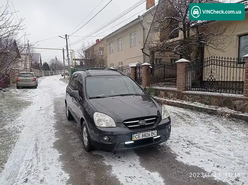 Kia Carens 2007, фото з оголошення 2 з 17, VIN KNEFG52127K073400