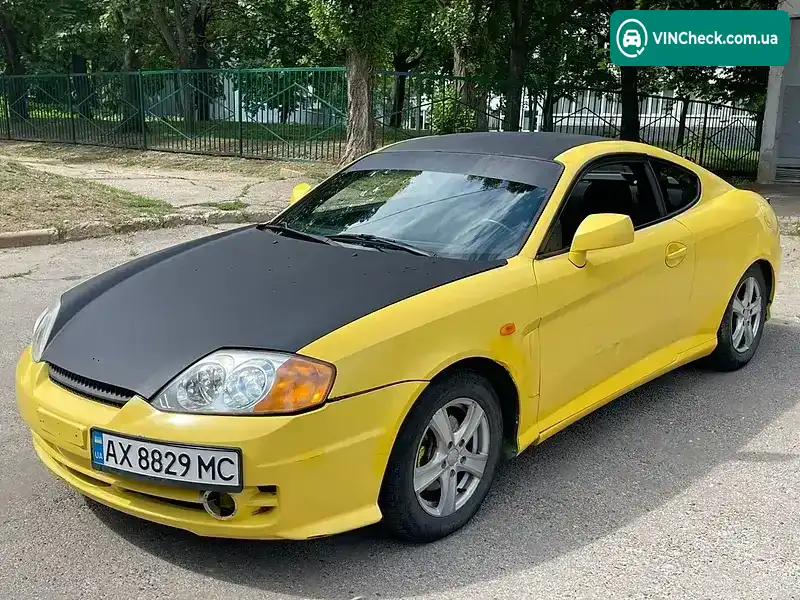 Hyundai Coupe 2002, фото з оголошення 1 з 10, VIN KMHHN61BP2U019275