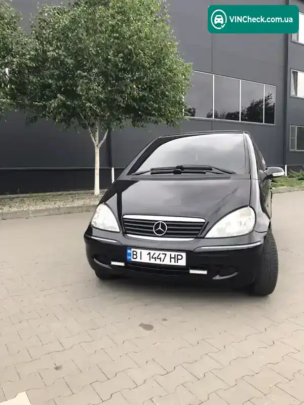 Mercedes-Benz A-Class 2004, фото з оголошення 2 з 20, VIN WDD1681331K043460