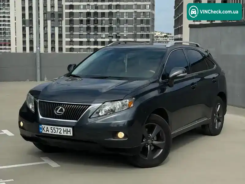 Lexus RX 2011, фото з оголошення 1 з 20, VIN 2T2BK1BA9BC104599