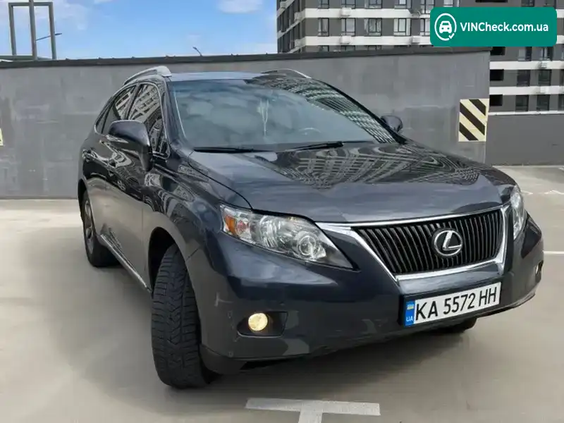 Lexus RX 2011, фото з оголошення 2 з 20, VIN 2T2BK1BA9BC104599