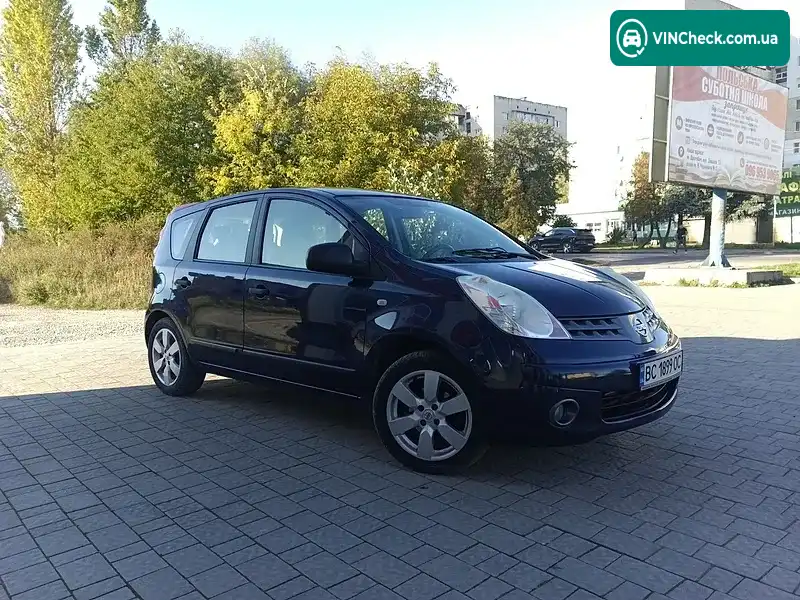 Nissan Note 2008, фото з оголошення 1 з 7, VIN SJNFAAE11U1238402