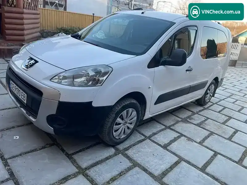 Peugeot Partner 2010, фото з оголошення 1 з 12, VIN VF37E9HSCAJ564741