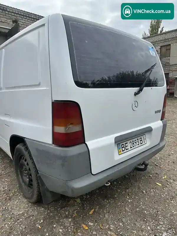 Mercedes-Benz Vito 1998, фото з оголошення 2 з 5, VIN VSA63807413081089