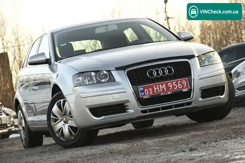 Audi A3 2007, фото з оголошення 2 з 20, VIN WAUZZZ8P78A061349