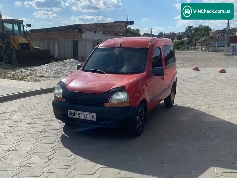 Renault Kangoo 2000, фото з оголошення 1 з 8, VIN VF1FC0DAF22954968